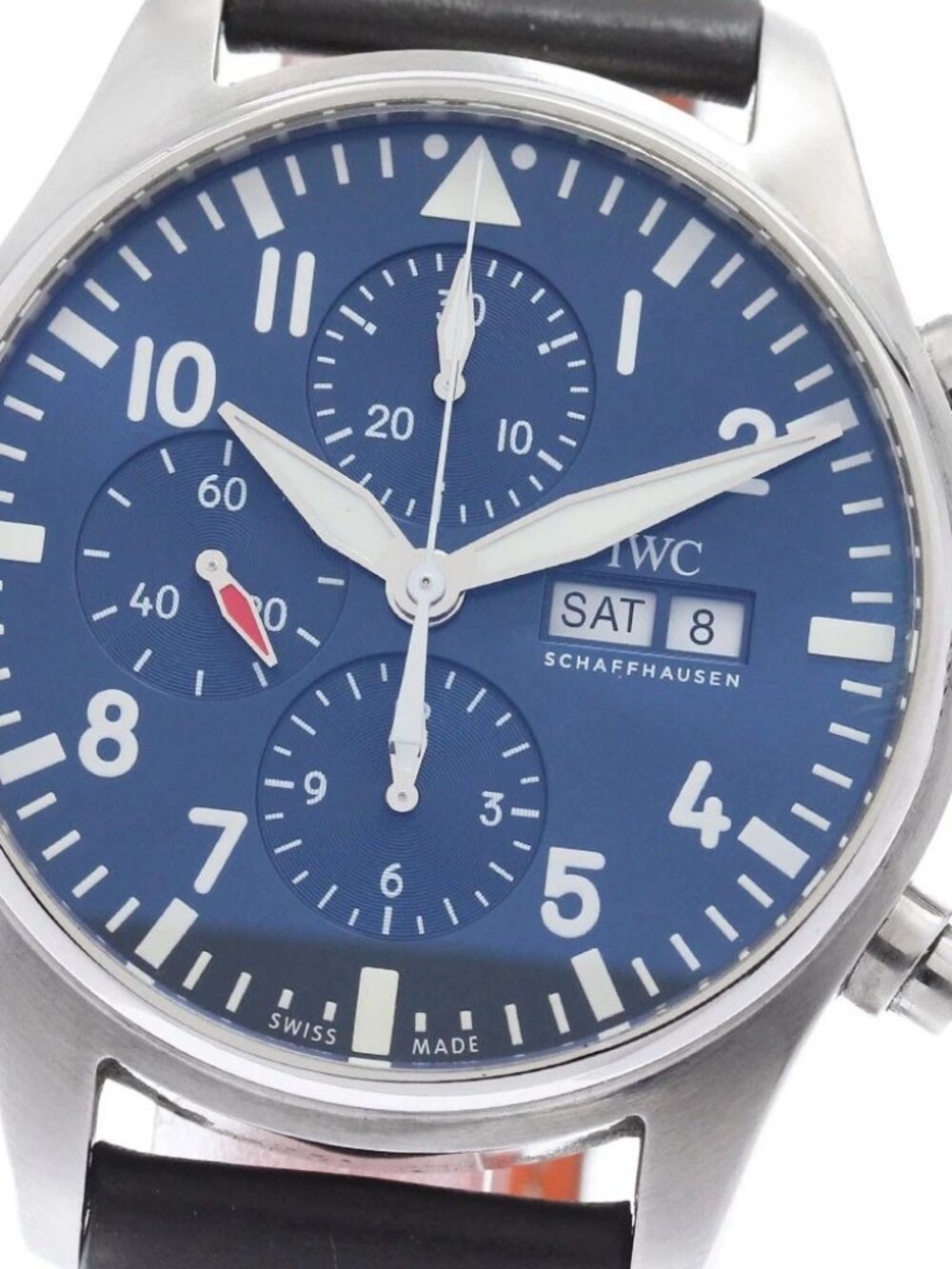 IWC SCHAFFHAUSEN Pilot's Watch Petite Prince IW377714 Automatic Men's_952778